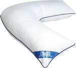 Travesseiro Contour em formato L para apoio corporal na cama