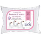 Travesseiro Daune 95% Penas 5% Plumas De Ganso 200 Fios 50x70cm Branco