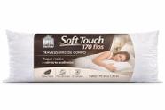 Travesseiro de Corpo 40cm x 1,30m Soft Touch Branco