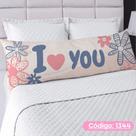 Travesseiro De Corpo Fronha Xuxão Fibra de Silicone Personalizado 1.25x0.45cm Com Frases