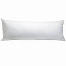 Travesseiro De Corpo Xuxinho Com Capa Micro Percal 200 Fios Enchimento 100% Silicone Tamanho Compacto, Elegância Para Quartos E Salas.