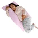 Travesseiro de Microfibra 120 X 70 Cm Gestante Acamado Unissex
