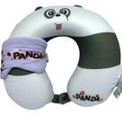 Travesseiro de Pescoço com máscara We Are Bears Panda Miniso