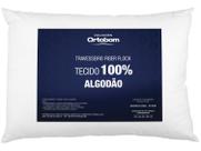 Travesseiro Fiber Flock Luxo Perfil Alto 01 Peça 100% Algodão - Ortobom