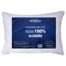 Travesseiro Fiber Flock Luxo Perfil Alto 01 Peça 100% Algodão - Ortobom