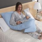 Travesseiro Gestante De Corpo Gravida Feminino Amamentação