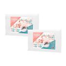 Travesseiro Infantil BB3002 Nasa Baby Antissufocante 200 Fios Impermeável Kit c/ 2 Un (30x40x4) - Duoflex Travesseiro Infantil BB3002 Nasa Baby Antissufocante 200 Fios Impermeável Kit c/ 2 Un (30x40x4) - Duoflex