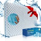 Travesseiro Iwacool Thin Cooling Gel Memory Foam Stomage/Back Sleepers