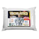 Travesseiro Marcbrayn Nasa Viscoelástico Baixo 12cm -Antiácaro - Antifungos - Antialérgico -Não Deforma - Não Absorve Calor Travesseiro Marcbrayn Nasa Viscoelástico Baixo 12cm -Antiácaro - Antifungos - Antialérgico -Não Deforma - Não Absorve Calor