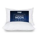 Travesseiro Moon Flocos Original 12 cm Altura 70x60 Viscoelástico (Capa Algodão) Anatômico Ortopédico Antialérgico