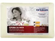 Travesseiro Nasa Antialergico Visco Sky Slim 01 Peça - Ortobom