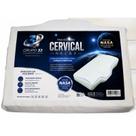 Travesseiro NASA Cervical Relax Anatômico para Pescoço para fronha 50 x 70
