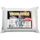 Travesseiro Nasa Original 12cm Macio Viscoelástico Hipoalergênico Baixo
