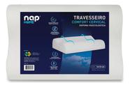 Travesseiro Nasa Ortopédico Cervical Comfort Viscoelástico D40 Espuma YellowTec Premium Suporte