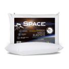 Travesseiro Nasa SPACE Original 12 cm Altura 70x60 Viscoelástico (Capa Algodão) Anatômico Ortopédico Antialérgico