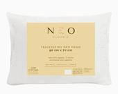 Travesseiro Neo Prime Toque Pluma de Ganso Capa de Algodão 233 Fios Altura Média e Firme Travesseiro Neo Prime Toque Pluma de Ganso Capa de Algodão 233 Fios Altura Média e Firme