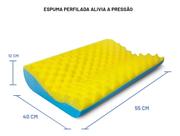Travesseiro Ortopédico Cervical Casca De Ovo Com Capa