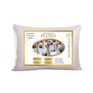 Travesseiro Pluma De Ganso Sintética 50x70 Antialérgico Branco