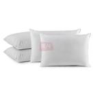 Travesseiro Silicone 4 Peças Toque Macio 50 x 70 Poliéster