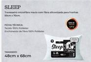 Travesseiro sleep fibra de silicone maskel