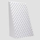 Travesseiro Triangular Anatômico Casca De Ovo Sem Capa Apoio Encosto Costa Leitura Antirefluxo