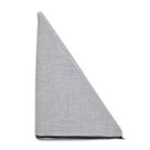 Travesseiro Triangular Encosto Anatômico Almofada de Apoio Espuma D33 Capa Removível Zíper Adulto