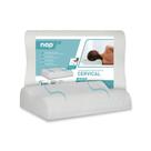 Travesseiro Viscoelástico Cervical Espuma D40 Antiácaro Capa Lavável 48x68cm Travesseiro Viscoelástico Cervical Espuma D40 Antiácaro Capa Lavável 48x68cm