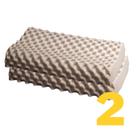 Travesseiros 58x35 Bolinha Látex Natural Suporte Ortopédico para Coluna Cervical LTX Sleep
