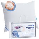 Travesseiros Continental Bedding 100% luxuosos de tamanho padrão