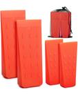 Tree Felling Wedges UNCO with Spikes, pacote com 4 unidades com bolsa de armazenamento