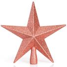 Tree Topper Ornativity Glitter Star Christmas Rose Gold