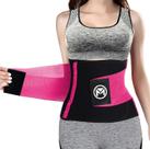 Treinador de cintura Moolida Small Hotpink com 25 cm de largura