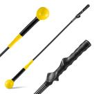 Treinador de Swing de Golfe ULTIMATE 100 cm Canhoto Amarelo