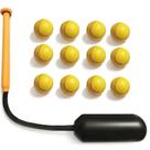Treinador de Taco de Beisebol Tiluobat com 12 Bolas de Treino