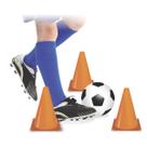 Treino De Futebol Infantil Com 4 Cones Apolo Brinquedos