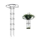 Treliça de planta para plantas de escalada, jardim, torre guarda-chuva, suporte DIY, vasos de flores
