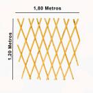 Treliça Gradil Cerca Painel de Bambu para plantas decorativo jardim vertical Retrátil Natural
