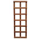 Treliça Jardim Vertical Eucalipto 30x90 cm Stain Mogno