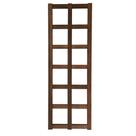 Treliça Jardim Vertical Eucalipto 30x90 cm Stain Nogueira