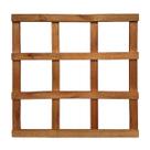 Treliça Jardim Vertical Eucalipto 50x50 cm Stain Mogno
