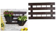 Treliça Para Jardim Cachepot Painel Marrrom Plástico Grande Treliça Para Jardim Cachepot Painel Marrrom Plástico Grande