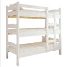 Treliche Solteiro Cama Madeira Maciça Reforçada Cor Branco