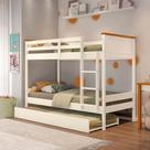 Treliche Solteiro Juvenil Ananda Casatema Off White/Mel Treliche Solteiro Juvenil Ananda Casatema Off White/Mel