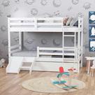 Treliche Solteiro Slim Mini Escada Escorregador Branco