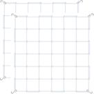 Trellis Netting Simple Deluxe Elastic 1,2 x 1,2 m, pacote com 2 unidades, branca