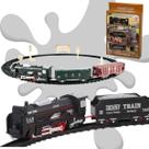 Trem Classic A Pilha Ferrorama Brinquedo Infantil 9pçs Trem Classic A Pilha Ferrorama Brinquedo Infantil 9pçs