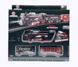 Trem de Brinquedo c/ Trilhos de 213cm BrinqExpresso Polibrinq