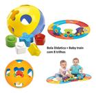 Trem De Brinquedo Infantil Babytrain Express + Bola Didatica
