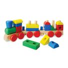 Trem de Empilhar de Madeira Melissa & Doug - 18 Unidades - Brinquedo Clássico Trem de Empilhar de Madeira Melissa & Doug - 18 Unidades - Brinquedo Clássico