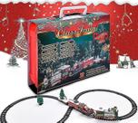 Trem de Natal para Papai Noel de Natal de brinquedo para crianças